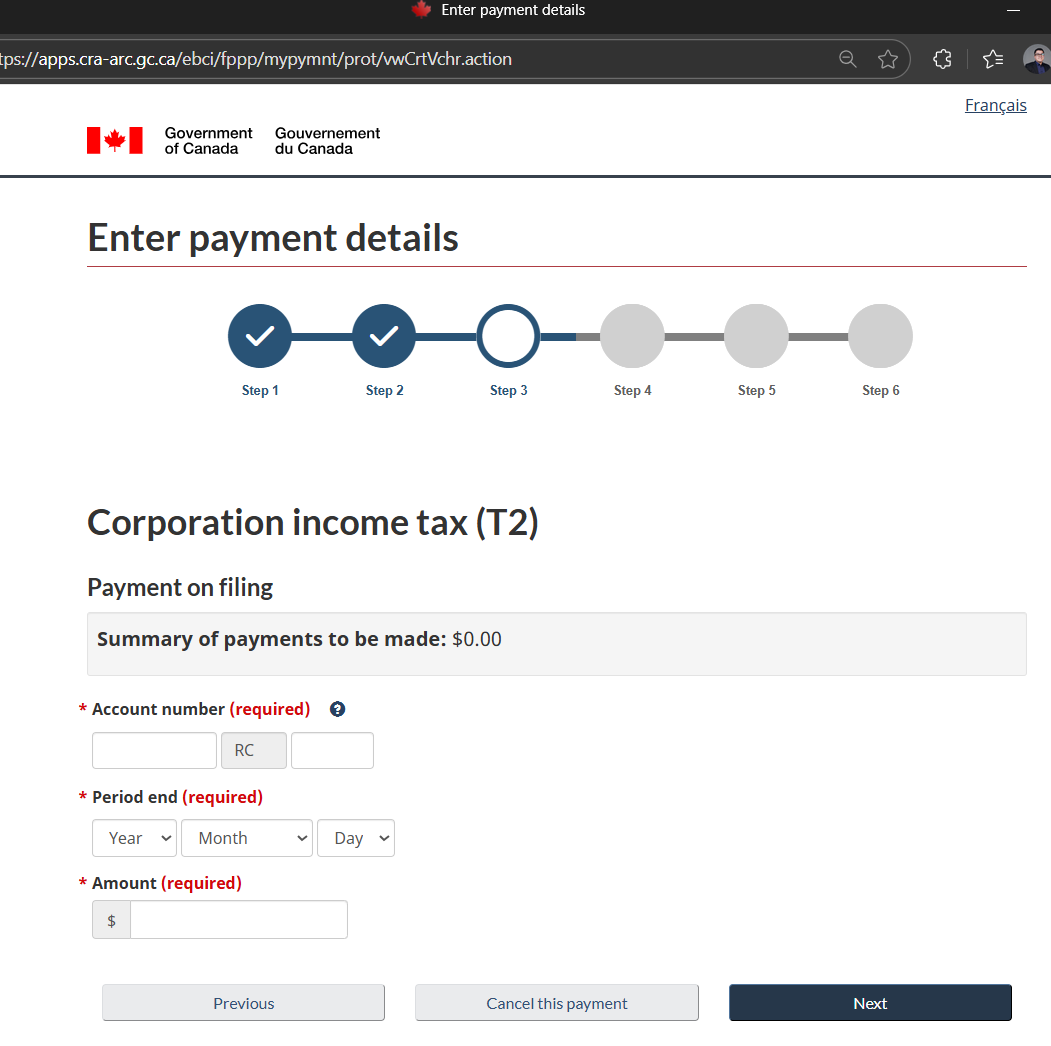 How To Make A T2 Corporate Tax Payment Using The CRA s My Payment Service how-to-make-a-t2-corporate-tax-payment-using-the-cra-s-my-payment-service